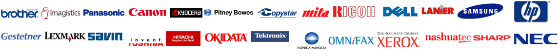Copier Lease Washington Supported Brands