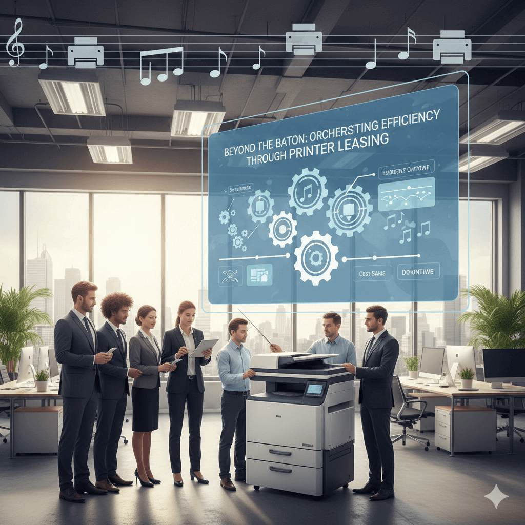 You are currently viewing Beyond the Baton: Orchestrating Efficiency Through Printer Leasing